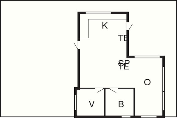 Foto van 4 persoons vakantie huis in Aabenraa-By Traum - Vakantiehuis in Aabenraa - FloorPlan