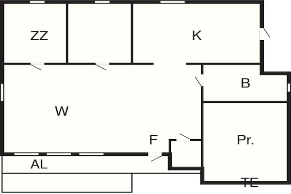 Foto van 5 persoons vakantie huis in TRÄSLÖVSLÄGE-By Traum - FloorPlan