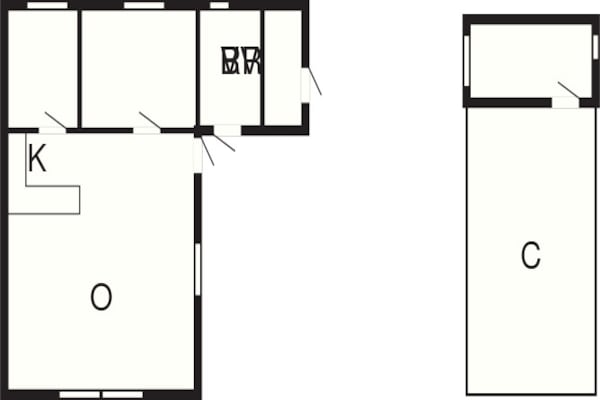 Foto van 4 persoons vakantiehuis in Løkken - Vakantiehuis in Løkken - FloorPlan