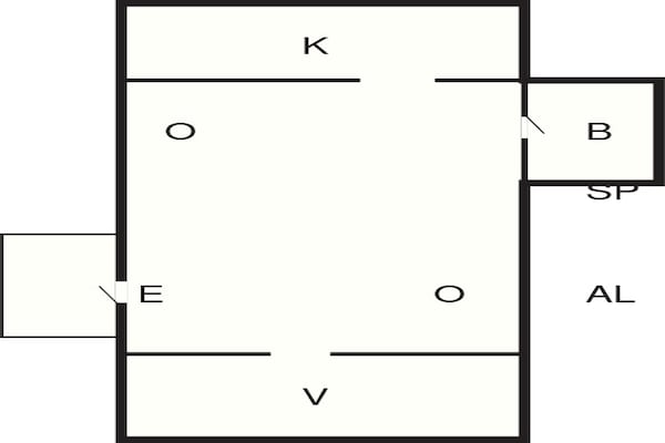 Foto van 5 persoons vakantie huis in HALTORP-By Traum - Vakantiehuis in HALTORP - FloorPlan