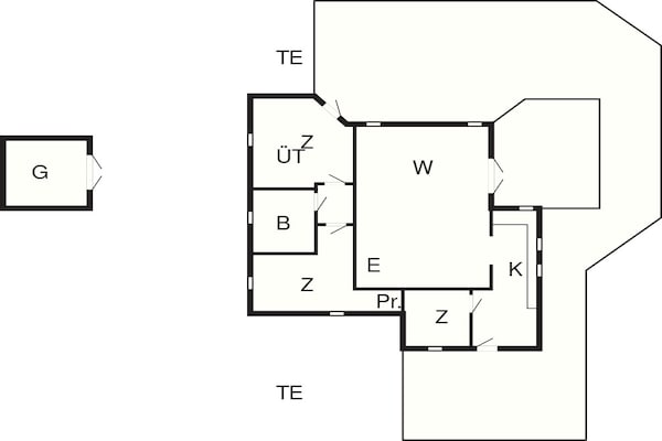 Foto van 6 persoons vakantie huis in Børkop-By Traum - Vakantiehuis in Børkop - FloorPlan