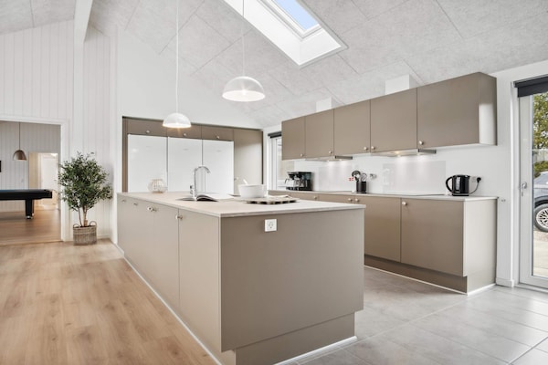 Foto van Luxe vakantieverblijf met zwembad - Vakantiehuis in Nørre Nebel - Indoor