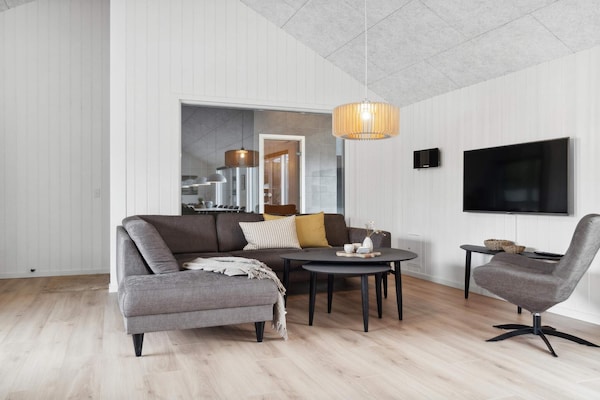 Foto van Luxe vakantieverblijf met zwembad - Vakantiehuis in Nørre Nebel - Indoor