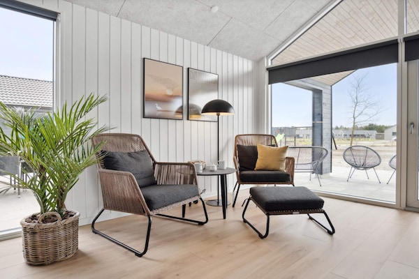 Foto van Luxe vakantieverblijf met zwembad - Vakantiehuis in Nørre Nebel - Indoor