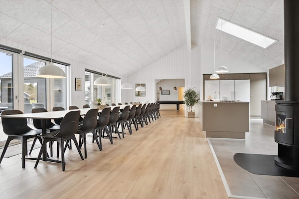 Foto van Luxe vakantieverblijf met zwembad - Vakantiehuis in Nørre Nebel - Indoor