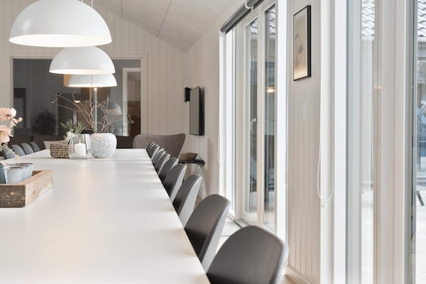 Foto van Luxe vakantieverblijf met zwembad - Vakantiehuis in Nørre Nebel - Indoor