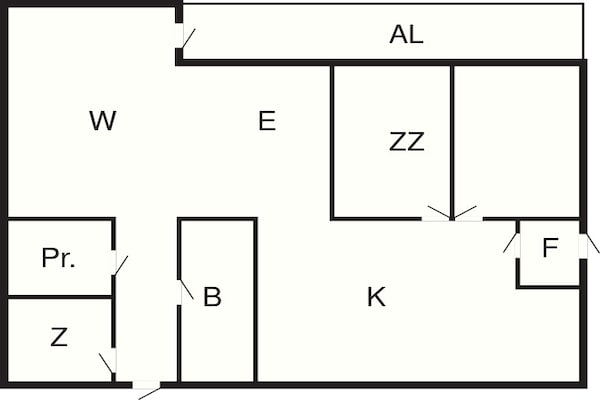 Foto van 5 persoons vakantie huis in GUSTAVSFORS-By Traum - Vakantiehuis in GUSTAVSFORS - FloorPlan