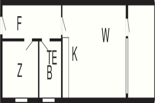 Foto van 4 persoons vakantie huis op een vakantie park in Faaborg - FloorPlan
