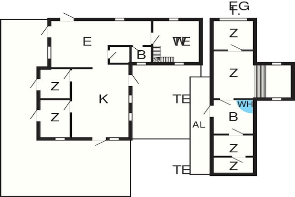 Foto van 14 persoons vakantie huis in Havndal-By Traum - Vakantiehuis in Havndal - FloorPlan