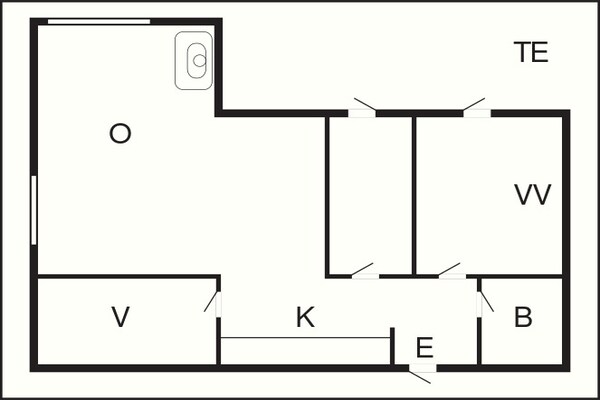Foto van 6 persoons vakantie huis in Blokhus-By Traum - Vakantiehuis in Blokhus - FloorPlan