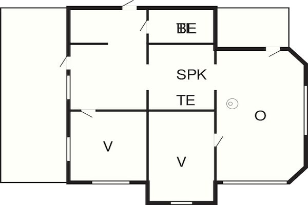 Foto van 4 persoons vakantie huis in Allinge-By Traum - Vakantiehuis in Allinge - FloorPlan