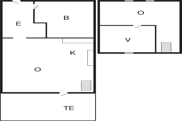 Foto van 5 persoons vakantie huis in Rømø-By Traum - Vakantiehuis in Rømø - FloorPlan