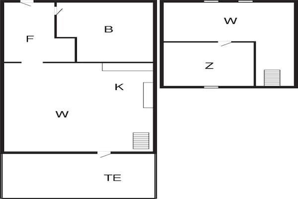 Foto van 5 persoons vakantie huis in Rømø-By Traum - Vakantiehuis in Rømø - FloorPlan