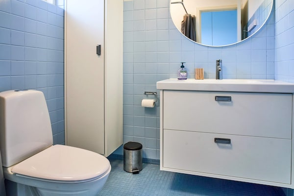 Foto van Moderne loft met uitzicht op zee - Vakantiehuis in Allinge - Indoor