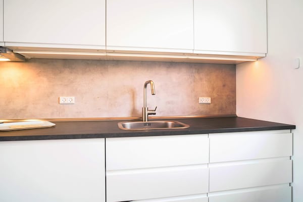 Foto van Moderne loft met uitzicht op zee - Vakantiehuis in Allinge - Indoor