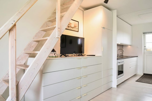 Foto van Moderne loft met uitzicht op zee - Vakantiehuis in Allinge - Indoor