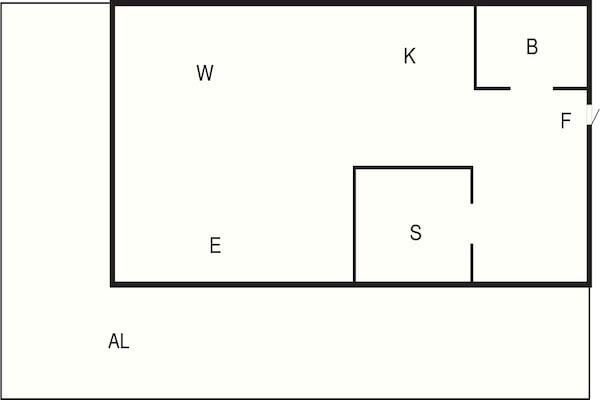 Foto van 2 persoons vakantie huis in Bellö-By Traum - Vakantiehuis in Bellö - FloorPlan
