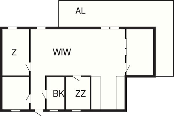 Foto van 5 persoons vakantie huis in MUNKEDAL-By Traum - Vakantiehuis in MUNKEDAL - FloorPlan