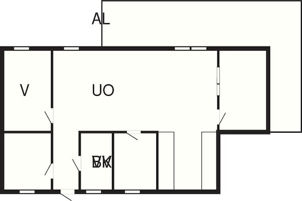 Foto van 5 persoons vakantie huis in MUNKEDAL-By Traum - Vakantiehuis in MUNKEDAL - FloorPlan