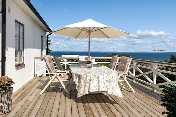 Foto van Toevluchtsoord aan de kust met uitzicht in Bastad - Vakantiehuis in BÅSTAD - Outdoor