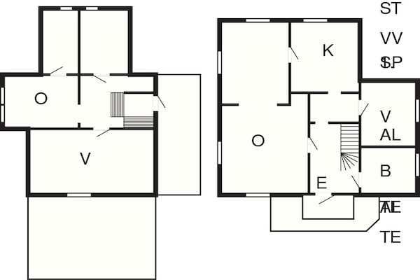Foto van Toevluchtsoord aan de kust met uitzicht in Bastad - Vakantiehuis in BÅSTAD - FloorPlan