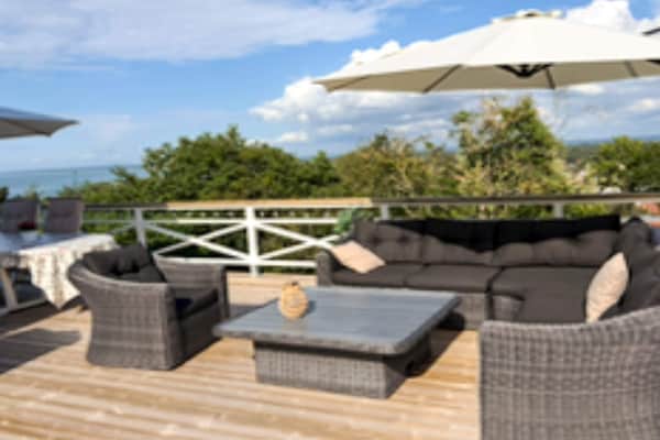 Foto van Toevluchtsoord aan de kust met uitzicht in Bastad - Vakantiehuis in BÅSTAD - Outdoor