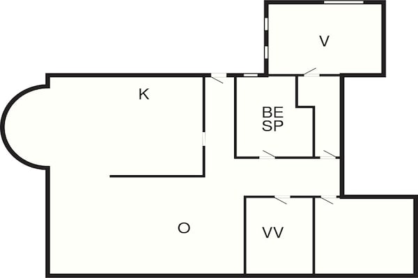Foto van 6 persoons vakantie huis in Ålbæk-By Traum - Vakantiehuis in Ålbæk - FloorPlan