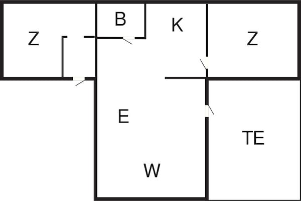 Foto van 4 persoons vakantie huis in ANNESTAD-By Traum - Vakantiehuis in Annerstad - FloorPlan