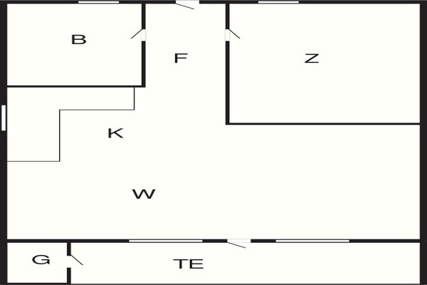 Foto van 4 persoons vakantie huis in Hovborg-By Traum - Vakantiehuis in Hovborg - FloorPlan