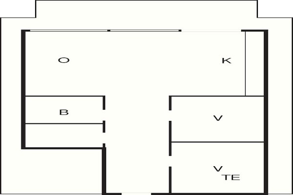 Foto van 5 persoons vakantie huis in Gilleleje - Vakantiehuis in Gilleleje - FloorPlan