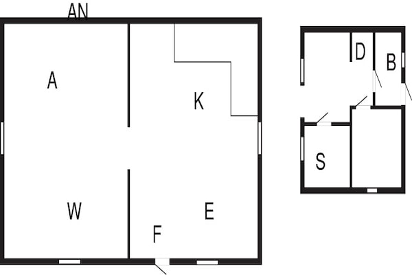 Foto van 4 sterren vakantie huis in Uppsala-By Traum - Vakantiehuis in Uppsala - FloorPlan