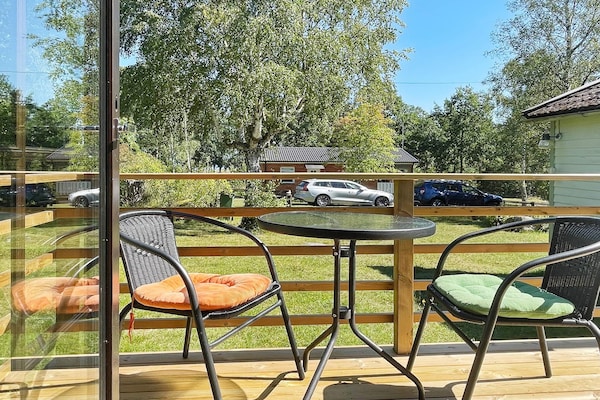 Foto van Charmant huisje bij zee en wandelpaden - Vakantiehuis in BERGKVARA - Outdoor