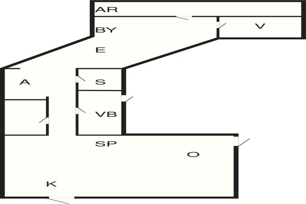 Foto van 4 sterren vakantie huis in Juelsminde - Vakantiehuis in Juelsminde - FloorPlan