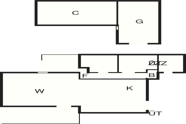 Foto van 4 sterren vakantie huis in Glesborg-By Traum - Vakantiehuis in Glesborg - FloorPlan