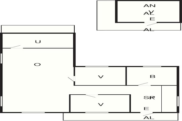 Foto van 4 sterren vakantie huis in SÖLVESBORG-By Traum - Vakantiehuis in SÖLVESBORG - FloorPlan