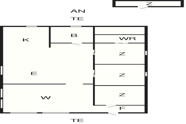 Foto van 4 sterren vakantie huis in LAHOLM-By Traum - Vakantiehuis in Skummeslövsstrand - FloorPlan