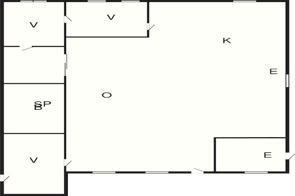 Foto van 4 sterren vakantie huis in Blokhus-By Traum - Vakantiehuis in Blokhus - FloorPlan