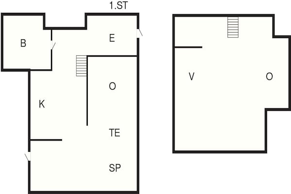 Foto van 6 persoons vakantie huis in Bedsted Thy-By Traum - Vakantiehuis in Bedsted Thy - FloorPlan