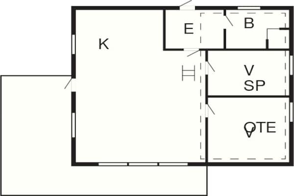 Foto van 5 persoons vakantie huis in Selje-By Traum - Vakantiehuis in Selje - FloorPlan
