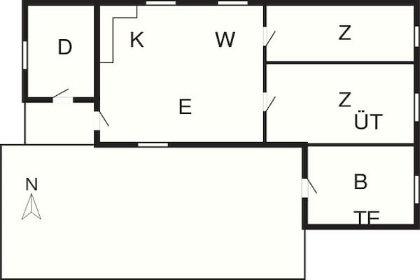 Foto van 5 persoons vakantie huis in FARSUND-By Traum - Vakantiehuis in Farsund - FloorPlan