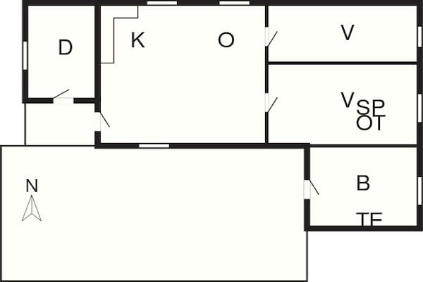Foto van 5 persoons vakantie huis in FARSUND-By Traum - Vakantiehuis in Farsund - FloorPlan