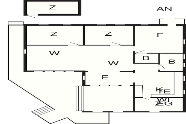 Foto van 5 sterren vakantie huis in HÖÖR-By Traum - Vakantiehuis in HÖÖR - FloorPlan