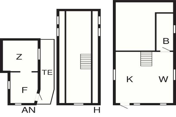 Foto van 5 persoons vakantie huis in FALKENBERG-By Traum - Vakantiehuis in FALKENBERG - FloorPlan