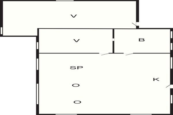 Foto van 5 persoons vakantie huis in Brovst-By Traum - Vakantiehuis in Brovst - FloorPlan
