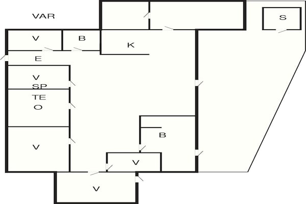 Foto van 5 sterren vakantie huis in Øster Assels-By Traum - Vakantiehuis in Øster Assels - FloorPlan