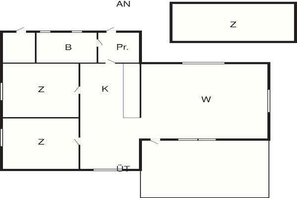 Foto van 4 sterren vakantie huis in VäTö-By Traum - Vakantiehuis in VäTö - FloorPlan