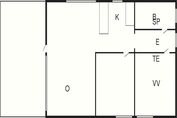 Foto van 4 persoons vakantie huis in Græsted-By Traum - Vakantiehuis in Græsted - FloorPlan