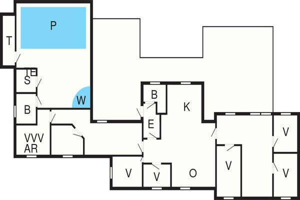 Foto van 4 sterren vakantie huis in Øster Assels-By Traum - Vakantiehuis in Øster Assels - FloorPlan