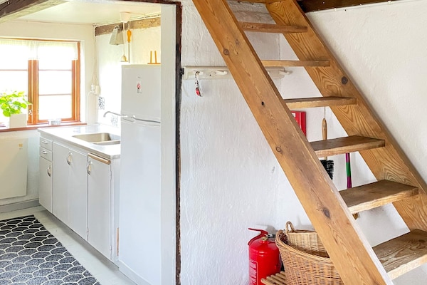 Foto van Houten huisje met rustieke charme - Vakantiehuis in DEGEBERGA - Indoor