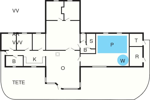 Foto van 4 sterren vakantie huis in Løkken-By Traum - Vakantiehuis in Løkken - FloorPlan